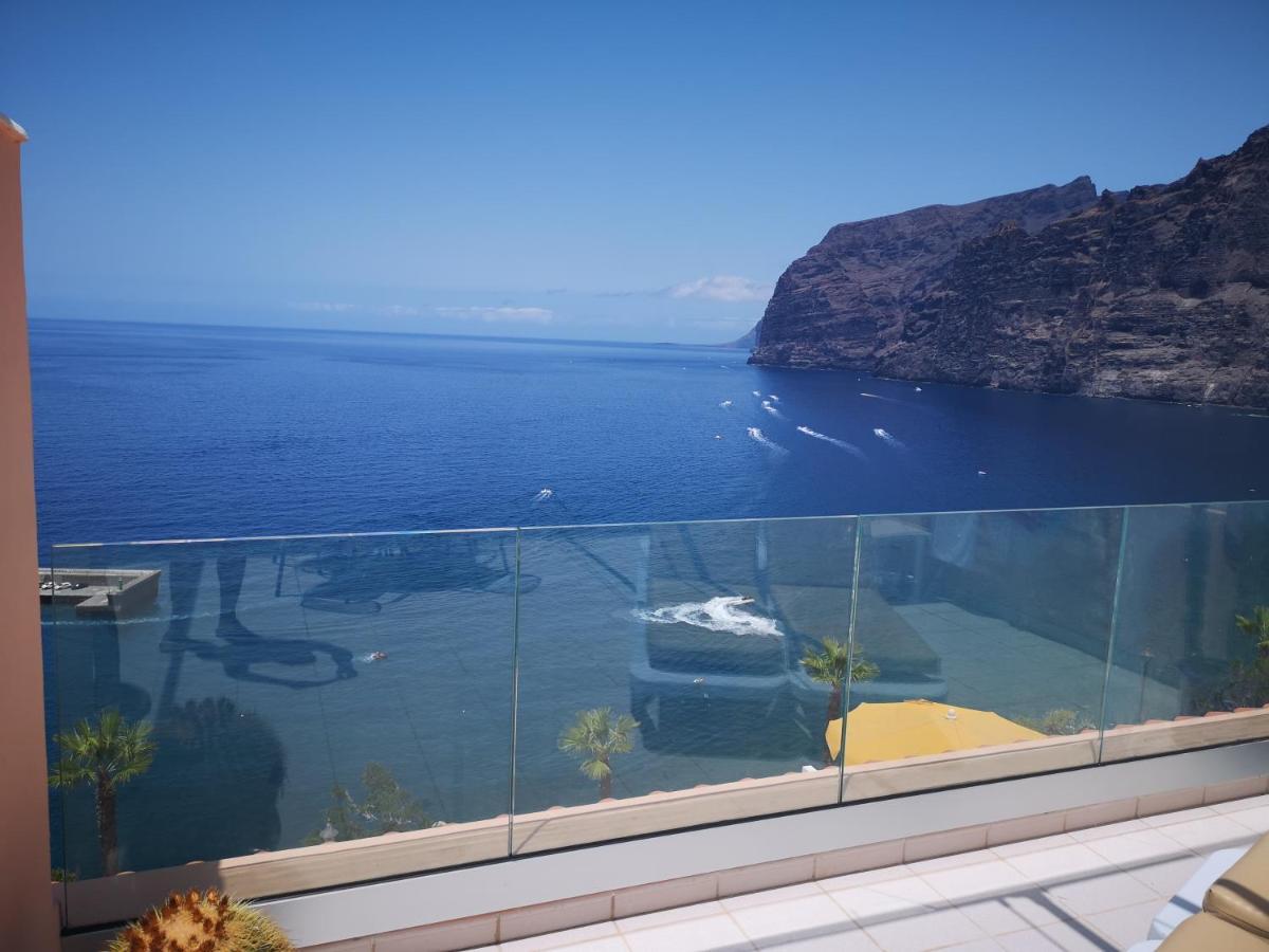 Luxury Apt. With Stunning Sea View Acantilado de los Gigantes Exterior photo